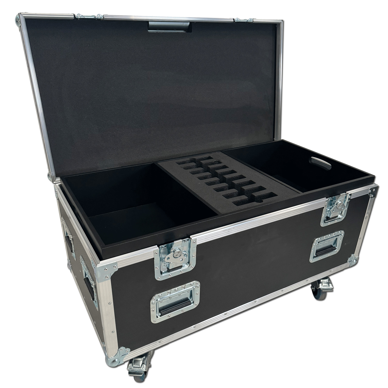 4-Way Oxo Pixyline 150 LED Batten Flightcase